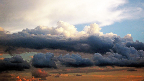 cyprus zypern sunset clouds