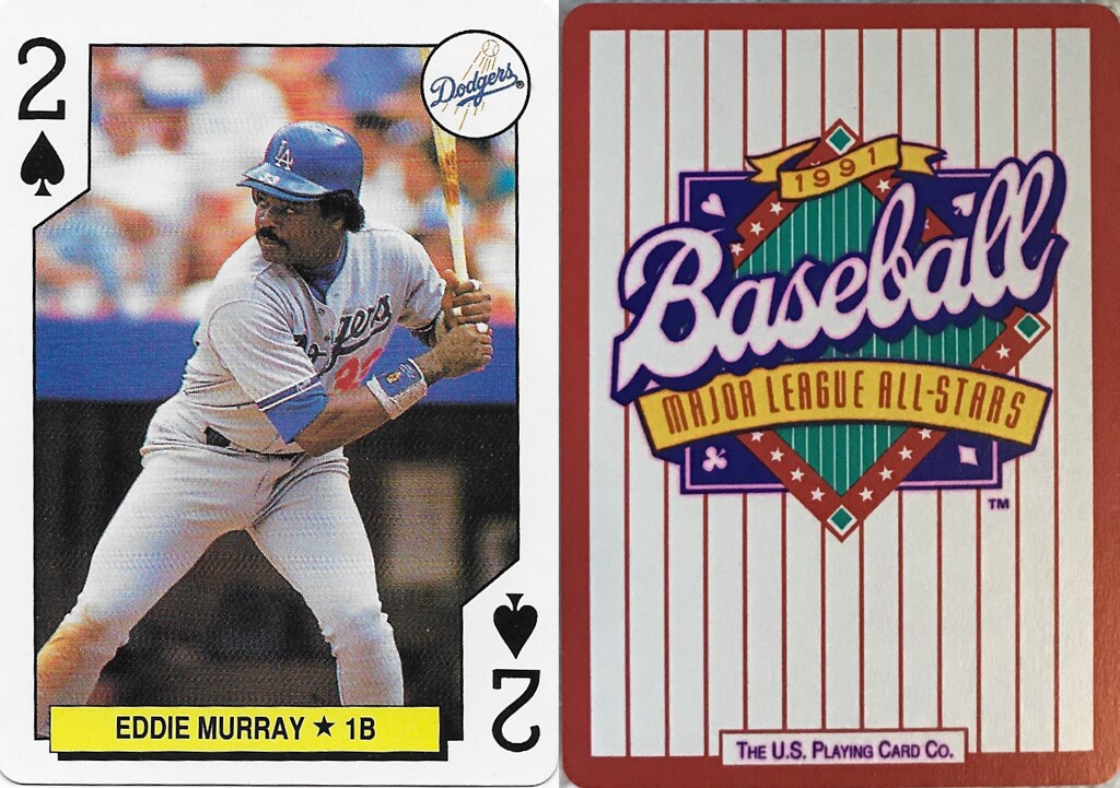 1991 U.S. Playing Cards - Murray, Eddie (Pink)