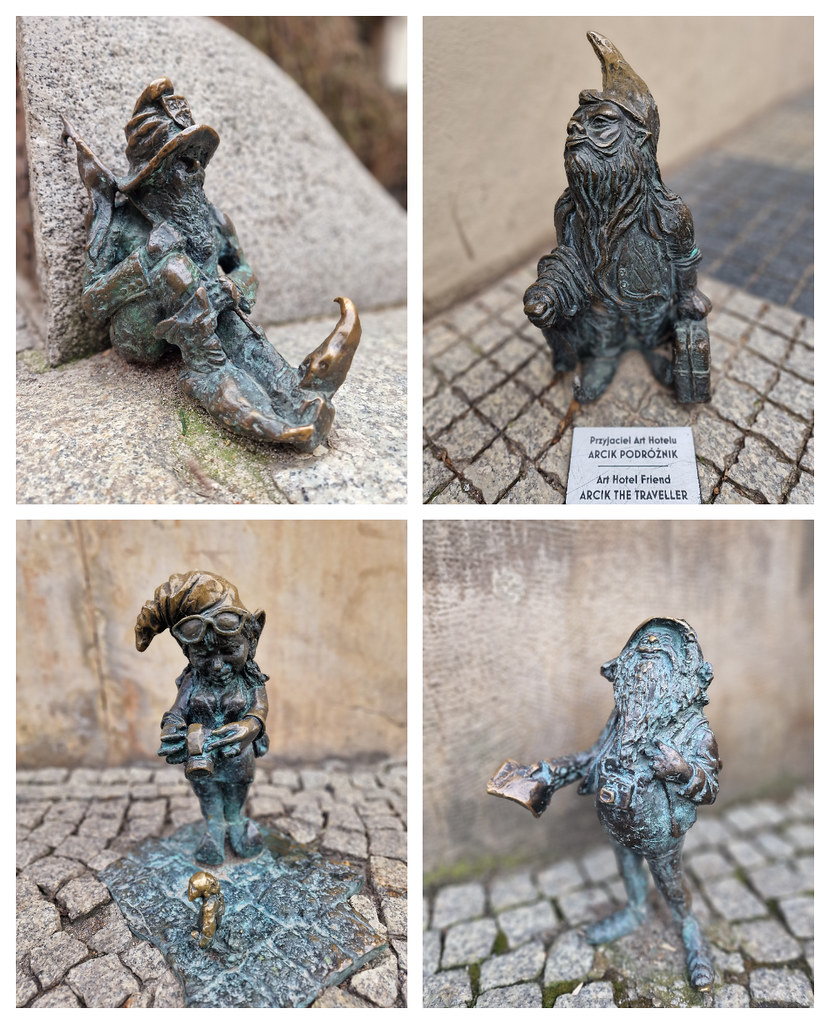 Wroclaw Dwarfs - the 'Traveller' collection