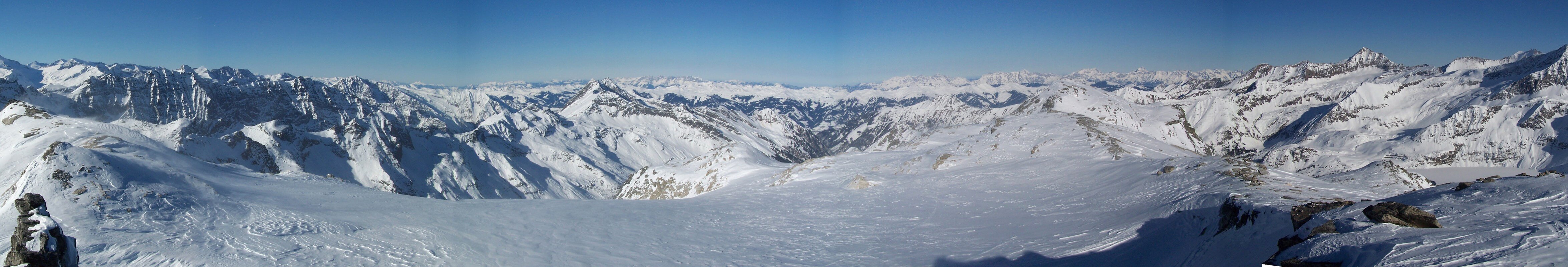 Hoch Fürlegg Granatspitzgruppe - Hohe Tauern Rakousko panorama 15