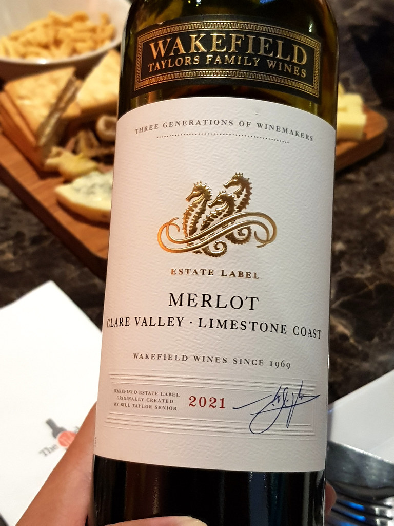 韋克菲爾德梅洛葡萄酒 Wakefield Merlot Wine 2021 rm$80 @ The Wine Shop in 峇六拜 Bayan Lepas, 檳城 Penang