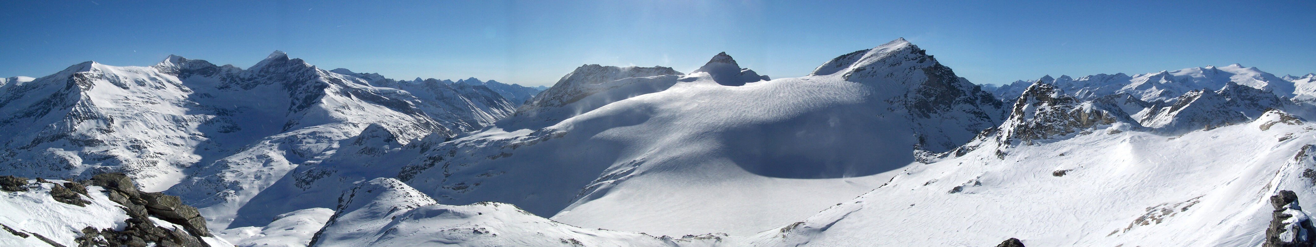 Hoch Fürlegg Granatspitzgruppe - Hohe Tauern Rakousko panorama 14