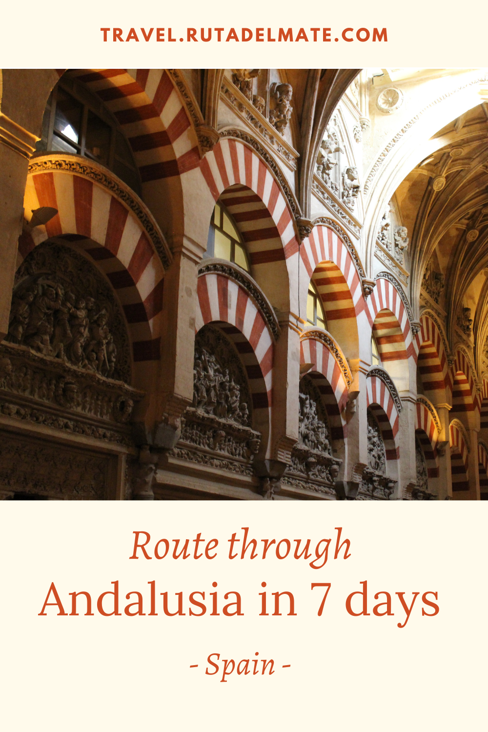 route through Andalusia in 7 days