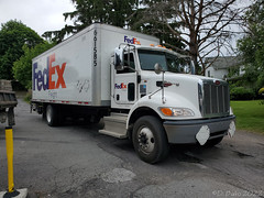 FedEx Freight Peterbilt 337 Straight Truck