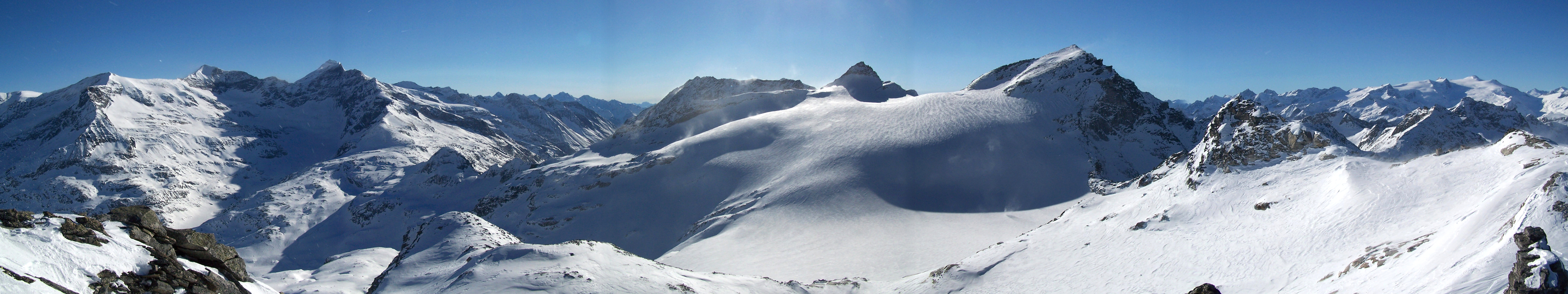 Stubacher Sonnblick Granatspitzgruppe - Hohe Tauern Rakousko panorama 06