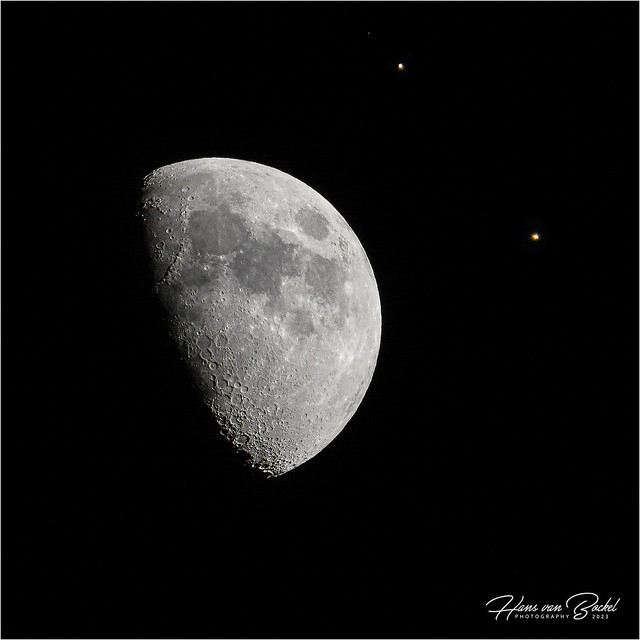 Moon, Venus, Jupiter