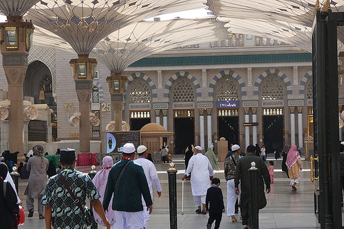 Medína (2. díl): Prorokova mešita (Al-Masjid an-Nabawi) přístupná/nepřístupná