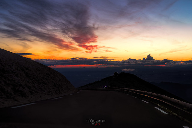 Sunset from Ventoux