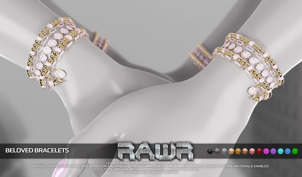 RAWR! Beloved Bracelets