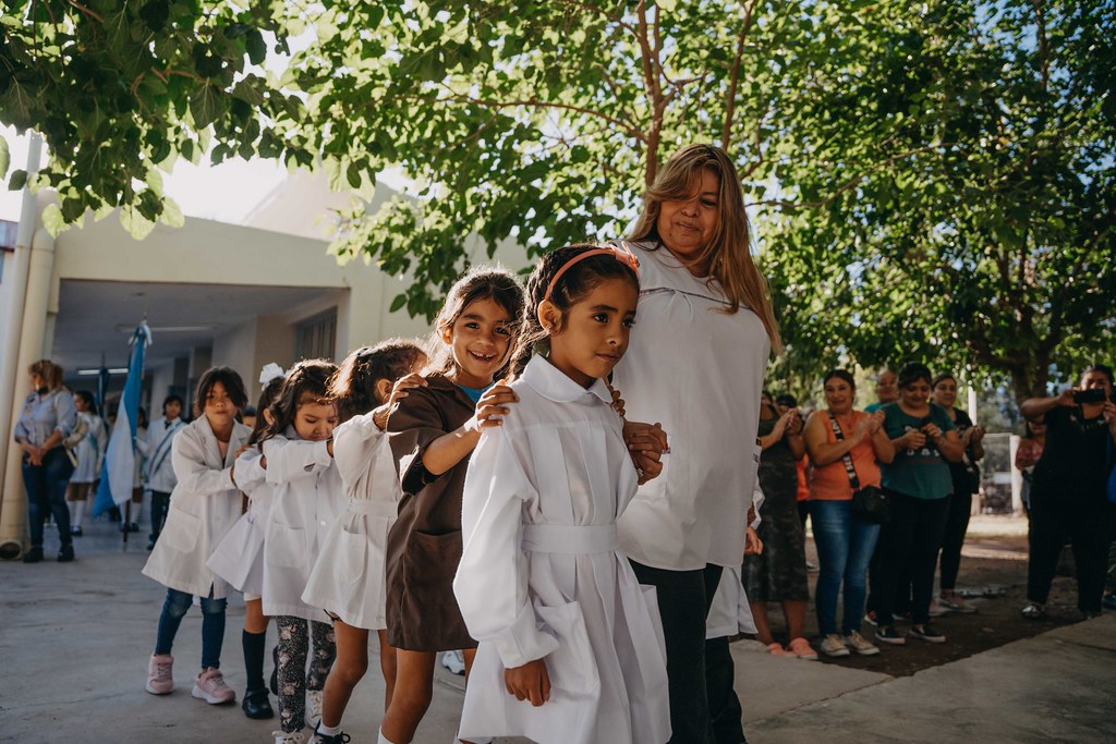 2023-03-01 PRENSA: La apertura del Ciclo Lectivo 2023 fue en la escuela Mercedes Nievas de Castro, en Zonda
