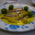 Anchovies, Peppers and Olives 