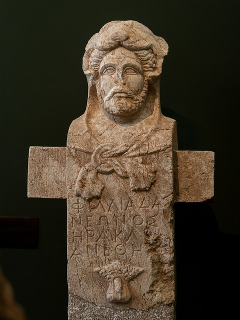 Stone herm of Herakles - II