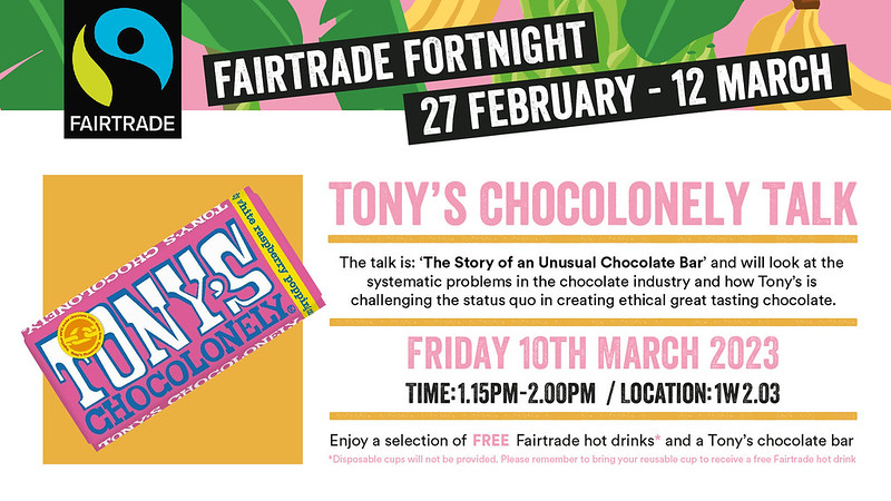 Fairtrade Fortnight talk details.