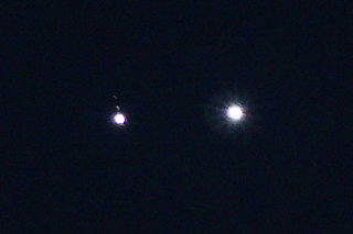 Jupiter and Venus Closeup