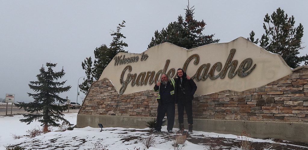 With Grant in Grand Cache