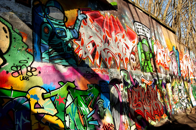 Berlin Südgelände Graffiti 28.2.2023
