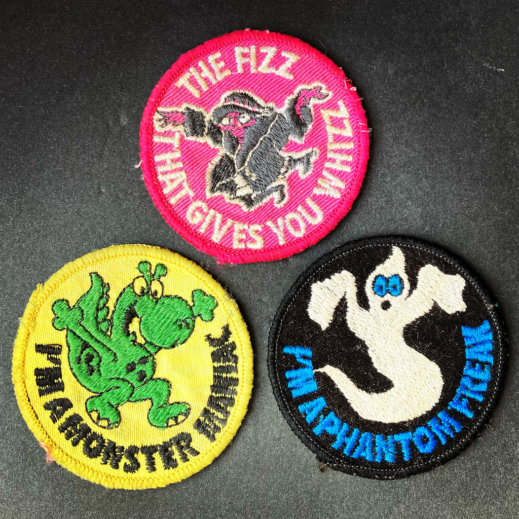 Vintage Trebor Chews Candy Patches