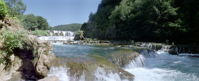 Cascading water - Štrbački buk waterfall