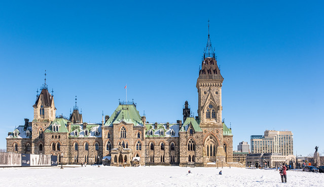 The East Block on Parliament Hill