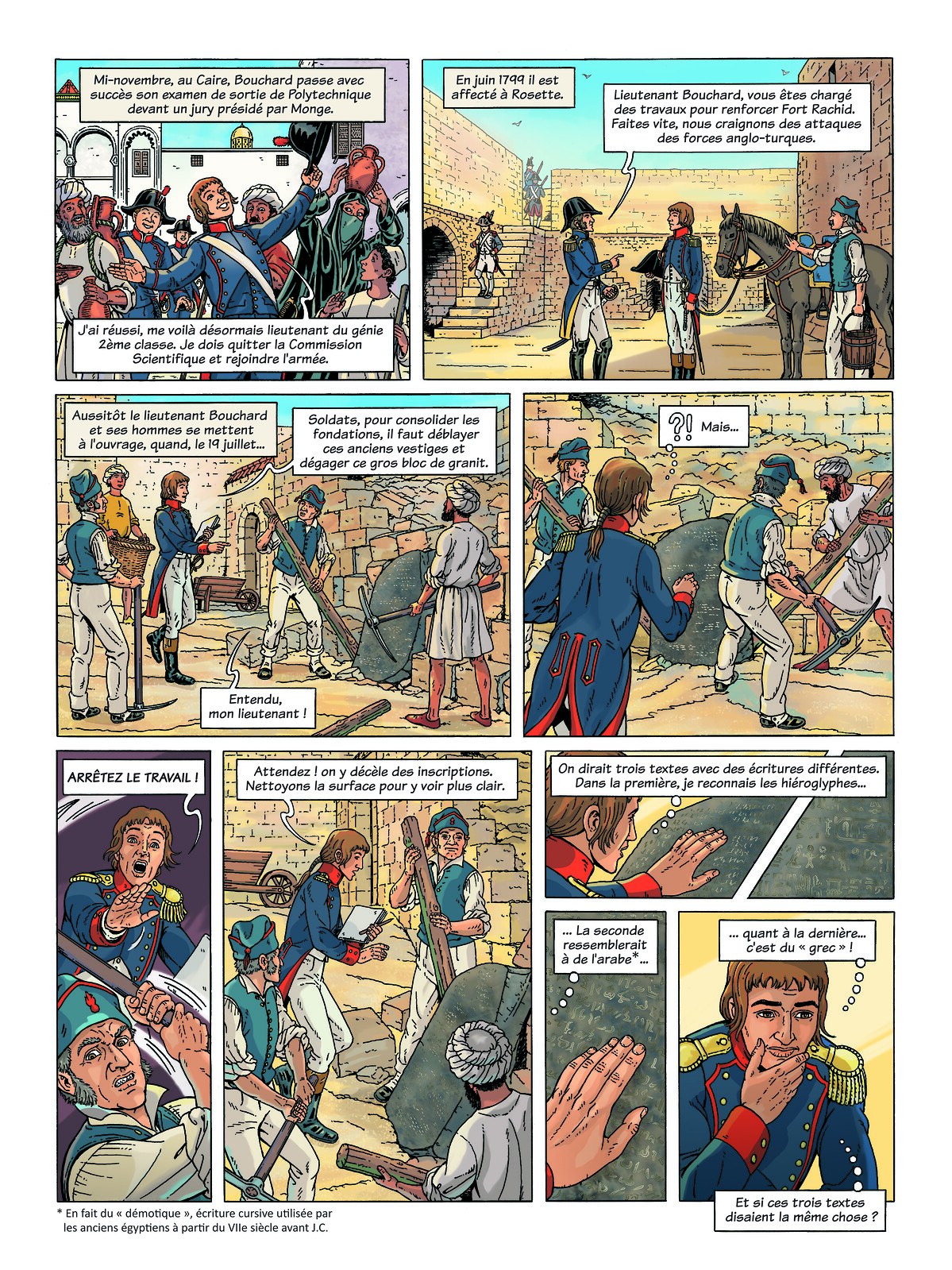 Planche n°5 de la bande dessinée sur Pierre Bouchard