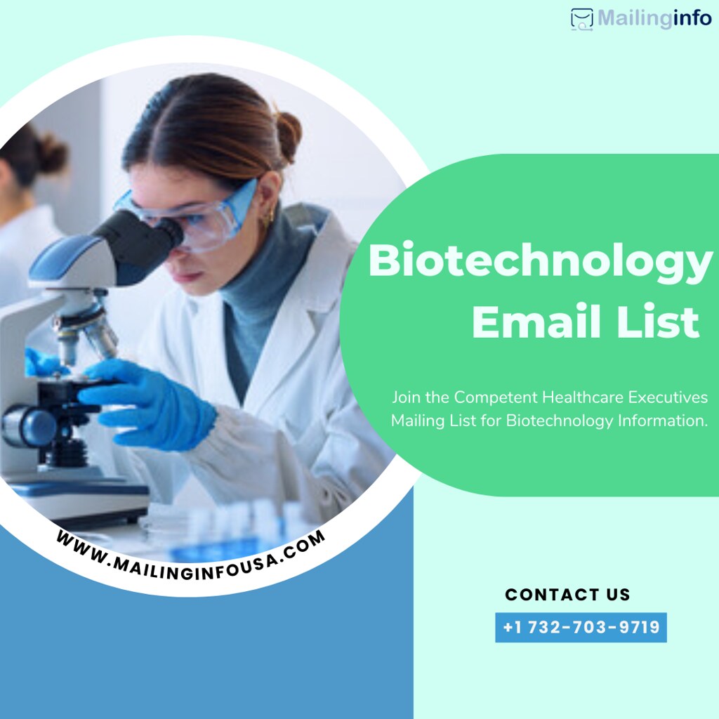 Biotechnology Email List Biotechnology Email Marketing L… Flickr