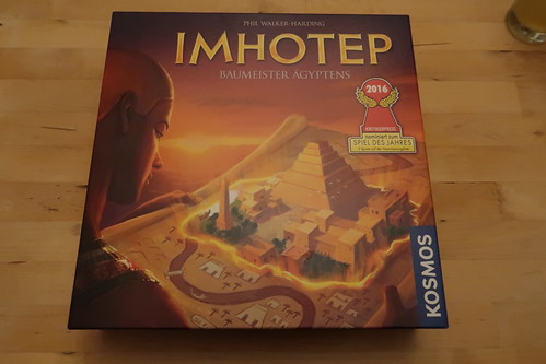Brettspiel "Imhotep"
