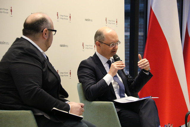 01.02.2023 - Mr Gregor KÖSSLER, Political Director General of Austrian MFA, Speaks to Natolin Students