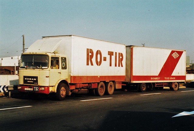 Roman 19-256 6x4 RO-TIR Rungis (94 Val de Marne) 1991a