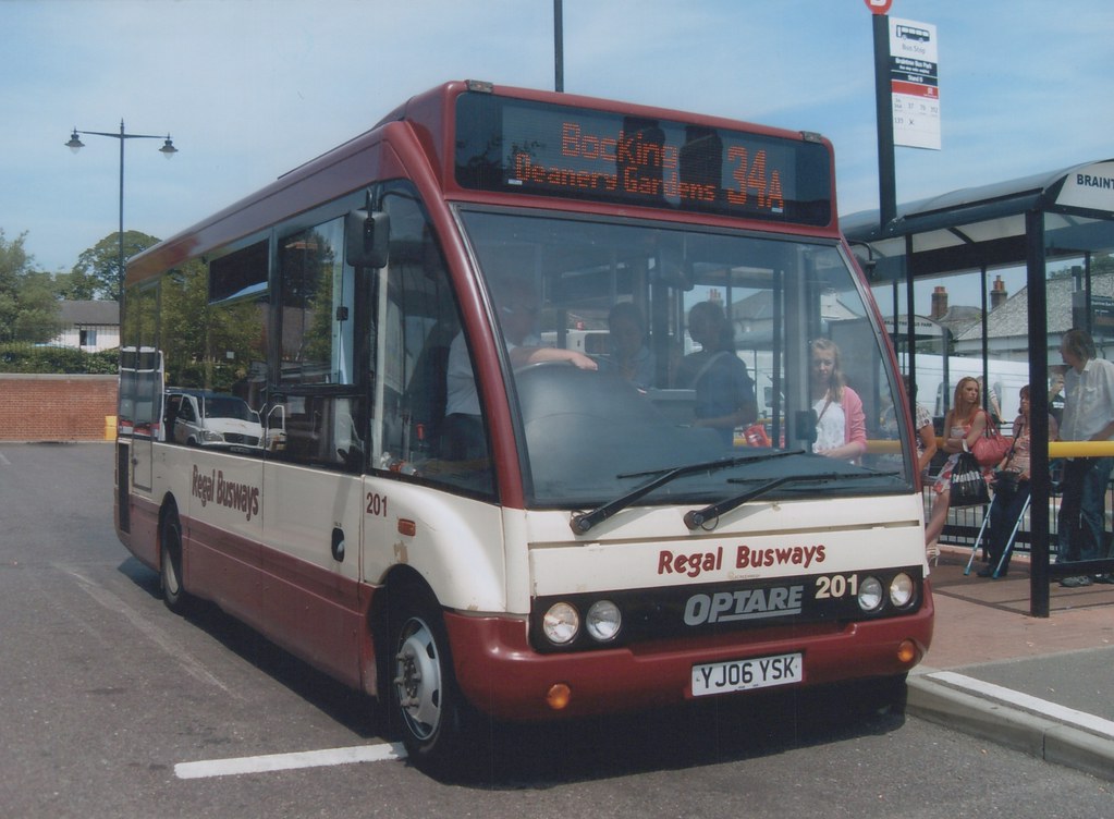 Regal Busways Optare Solo 201 YJ06YSK.