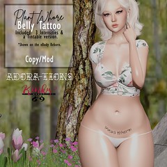 Adora-tions - Plant Whore Tattoo Ad Kinky 69