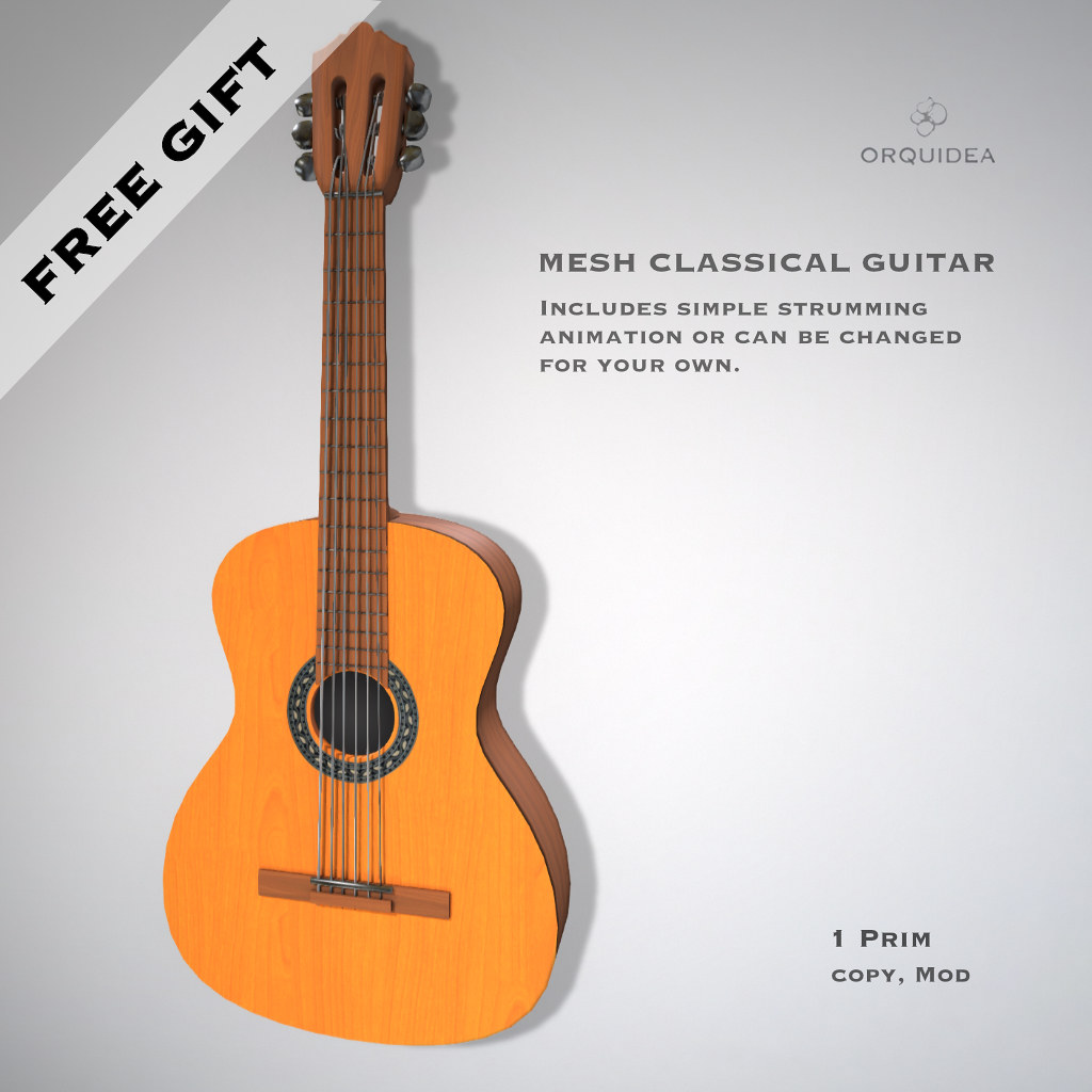 FREE original mesh classical guitar.