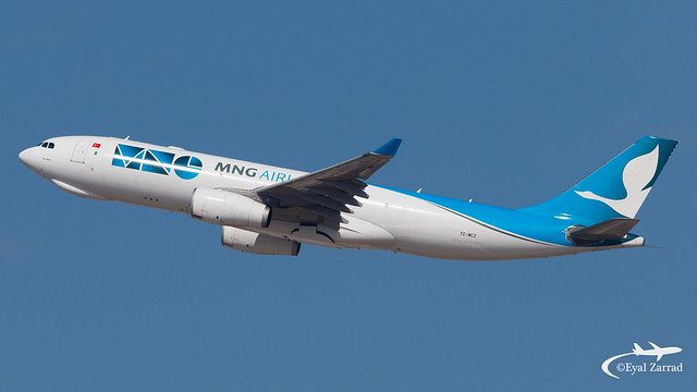 TLV - MNG Airbus A330-200 Freighter TC-MCZ