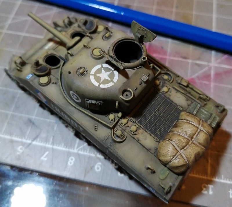 Sherman M4A2 "MURAT" -  5 RCA - Heller 1/72 52725662790_6890de1975_c