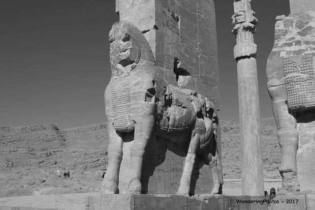 Bull on the Gate for All Nations - Persepolis Iran