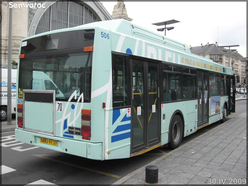 Van Hool A 300 GPL – Keolis Tours / Fil Bleu n°506