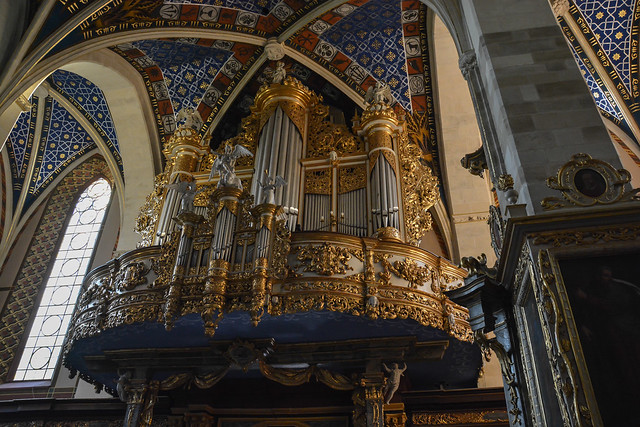 Organ, Sandomierz, Cathedral Basilica of the Nativity of the Blessed Virgin Mary, Poland