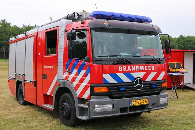 Dutch fire brigade Mercedes-Benz Atego
