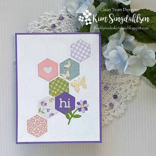 Freshly Made Sketches: Honeycomb Quilt