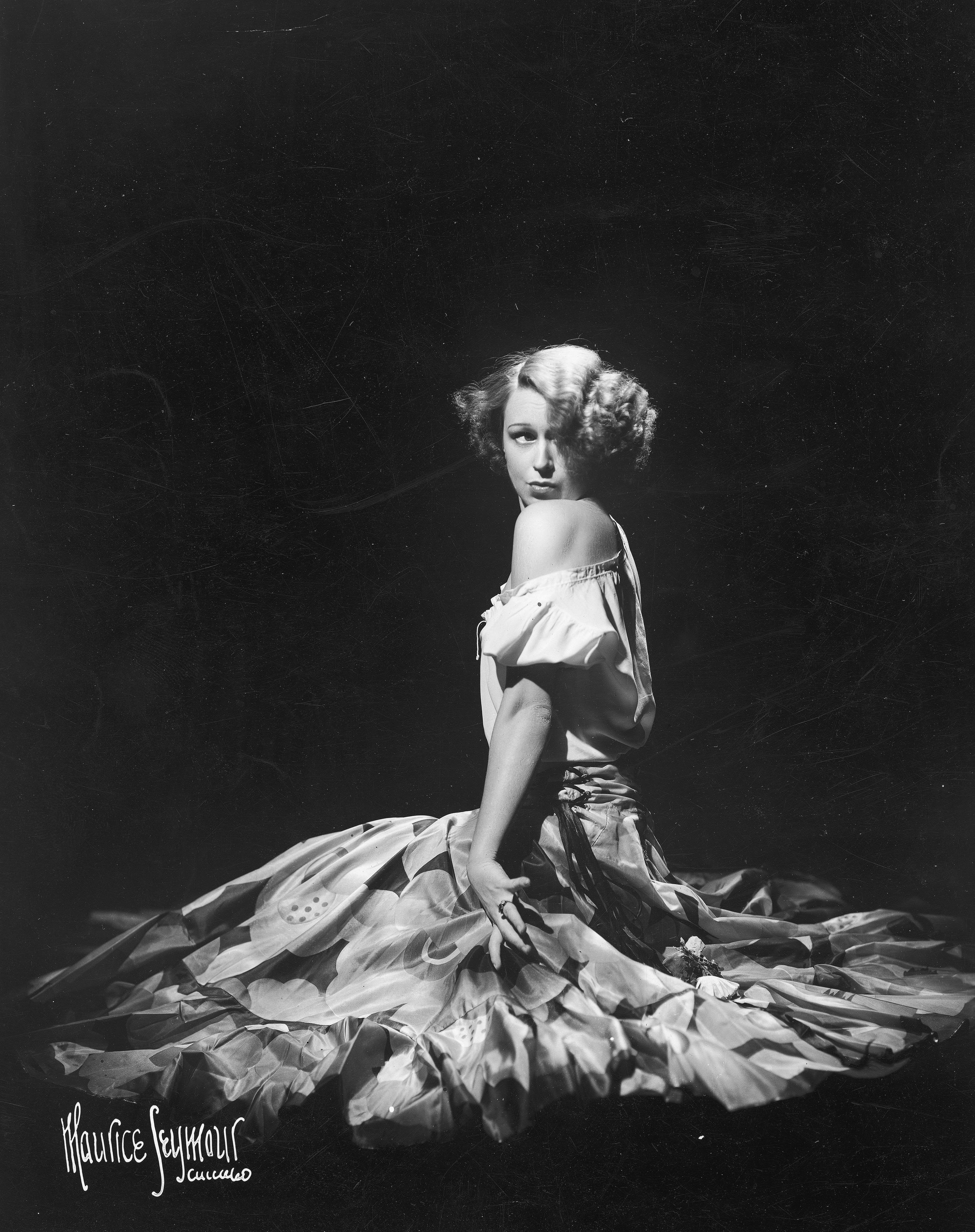 Maurice Seymour, Chicago :: Actress and dancer Loda Halama (Leokadia Halama), 1937 | src Narodowe Archiwum Cyfrowe