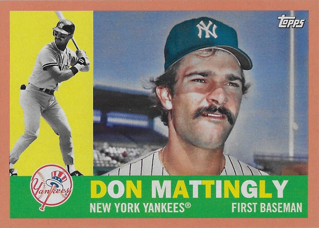 Mattingly, Don - 2017 Topps Archives Peach