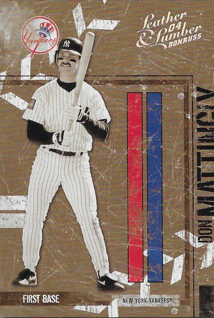 Mattingly, Don - 2004 Donruss Leather and Lumber Silver