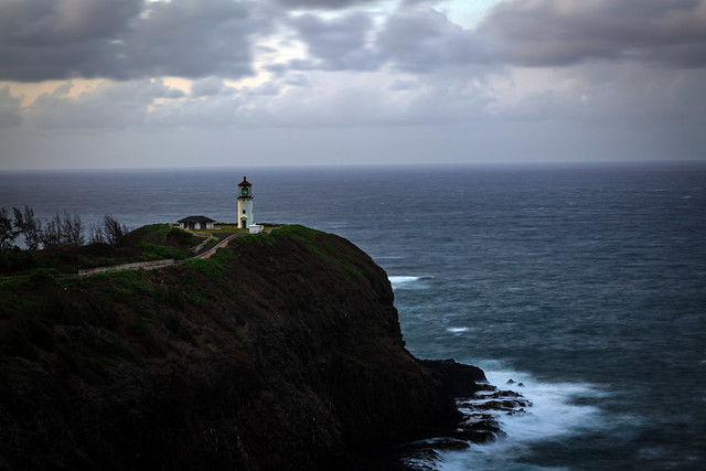 5IMG6810 Kilauea Lighthouse at sunset