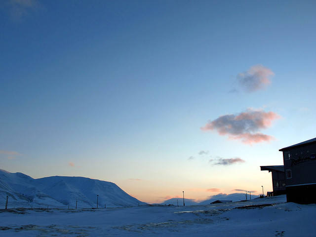 Morning Scenery in Longyearbyen