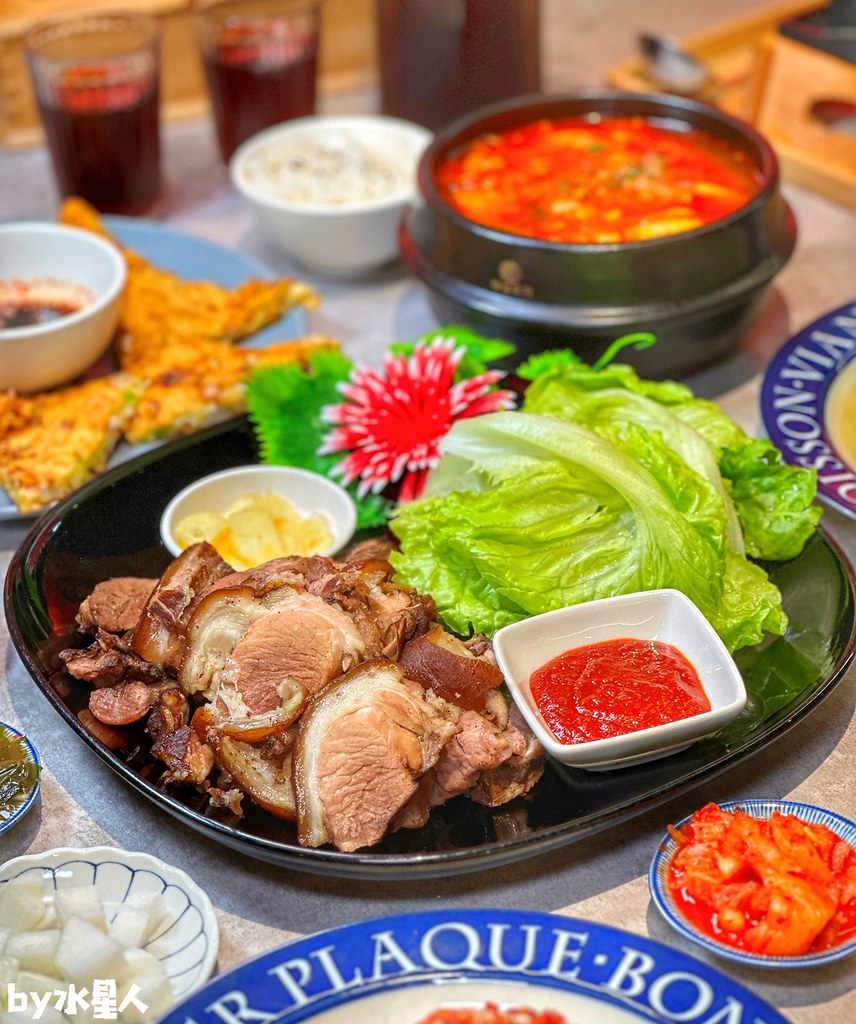 親水河畔韓式料理菜單