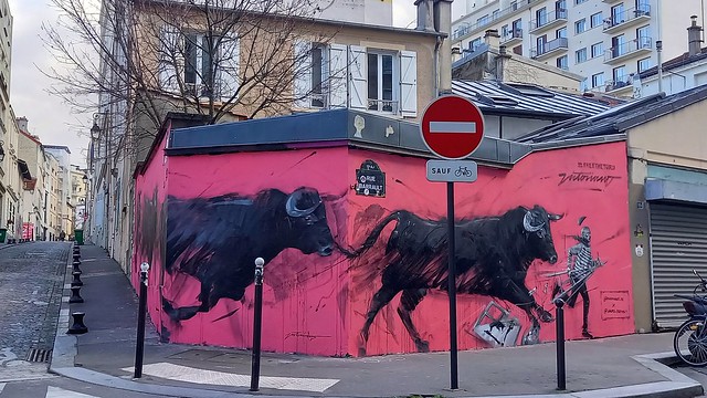 Street art in Paris 13th