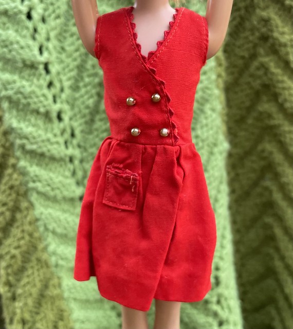 Vintage Dress with Mattel Model