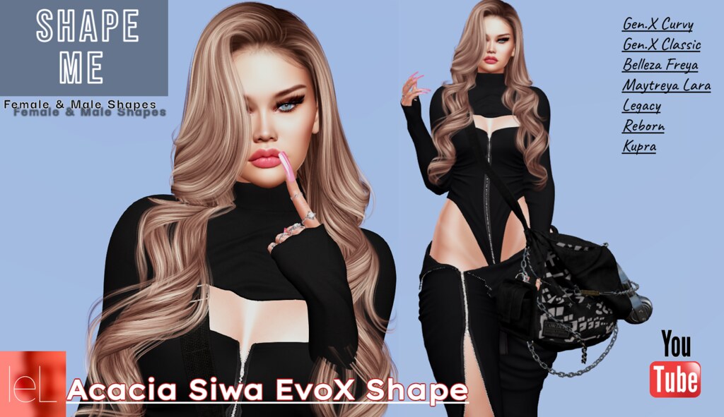 Shape Me – Acacia Siwa Head EvoX Shape