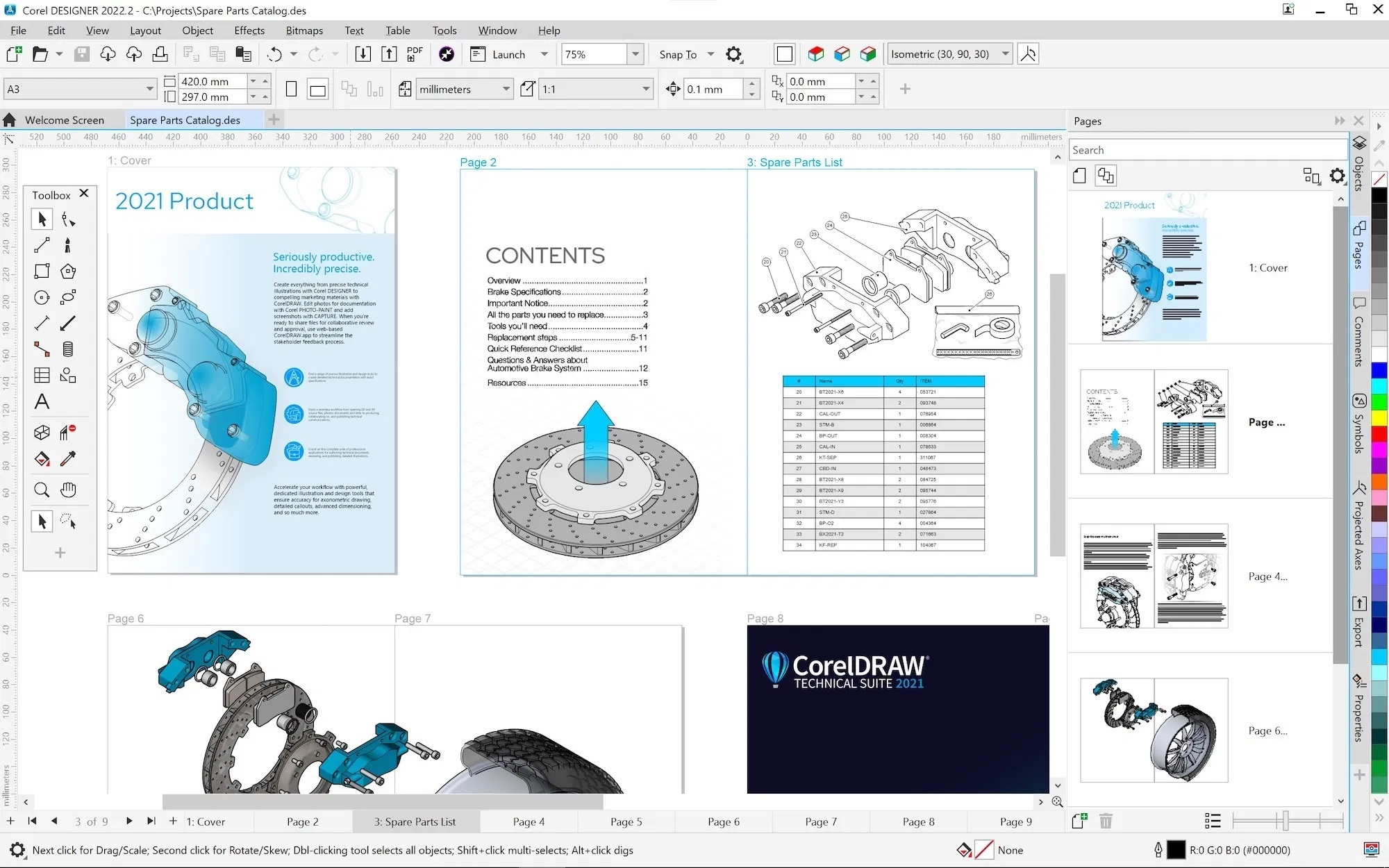 Working with CorelDRAW Technical Suite 2022 v24.3 full license