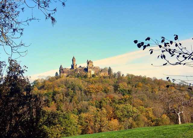Ein Blick zum Braunfelser Schloss