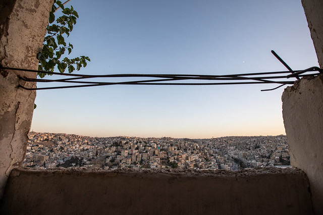 Amman Cityscape Framed